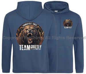 Formidable Force 'Team Grizzly' Double Side Printed Hoodie