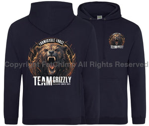 Formidable Force 'Team Grizzly' Double Side Printed Hoodie