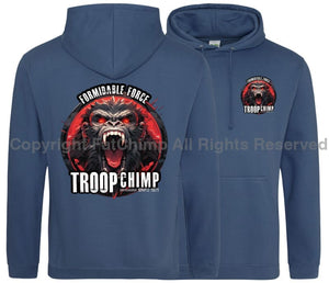 Formidable Force 'Troop Chimp' Double Side Printed Hoodie