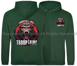 Formidable Force 'Troop Chimp' Double Side Printed Hoodie