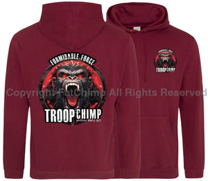 Formidable Force 'Troop Chimp' Double Side Printed Hoodie