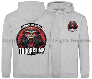 Formidable Force 'Troop Chimp' Double Side Printed Hoodie