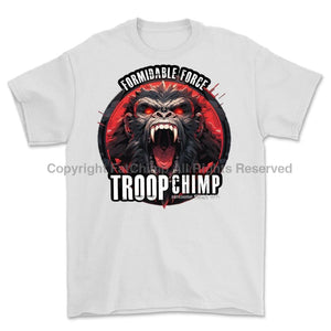 Formidable Force 'Troop Chimp' Printed T-Shirt