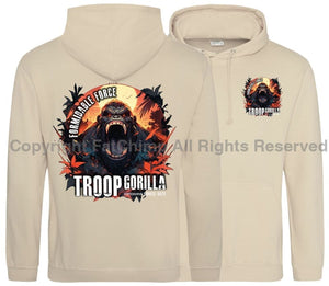 Formidable Force 'Troop Gorilla' Double Side Printed Hoodie