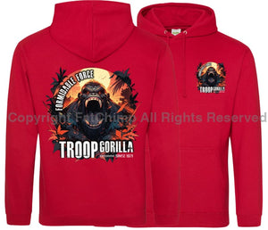 Formidable Force 'Troop Gorilla' Double Side Printed Hoodie