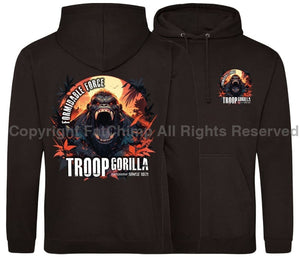 Formidable Force 'Troop Gorilla' Double Side Printed Hoodie