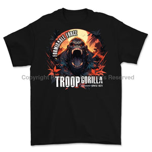 Formidable Force 'Troop Gorilla' Printed T-Shirt