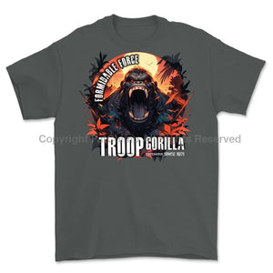 Formidable Force 'Troop Gorilla' Printed T-Shirt