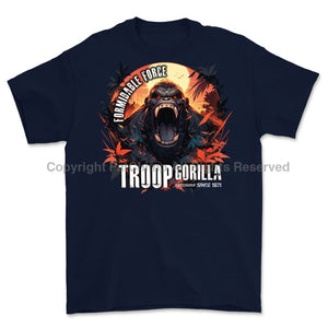 Formidable Force 'Troop Gorilla' Printed T-Shirt