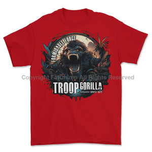 Formidable Force 'Troop Gorilla Special Ops' Printed T-Shirt