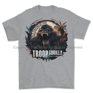 Formidable Force 'Troop Gorilla Special Ops' Printed T-Shirt