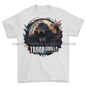 Formidable Force 'Troop Gorilla Special Ops' Printed T-Shirt