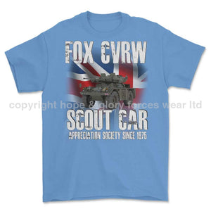 Fox CVRW Scout Car Appreciation Society Printed T-Shirt