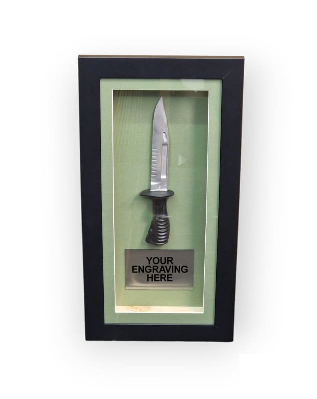 Framed Regimental Bayonet