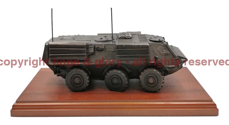 FUCHS CBRN Vehicle in Cold Cast Bronze