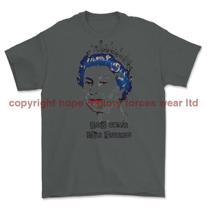 God Save The Queen Commemorative Printed T-Shirt