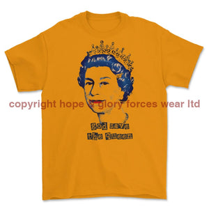 God Save The Queen Commemorative Printed T-Shirt