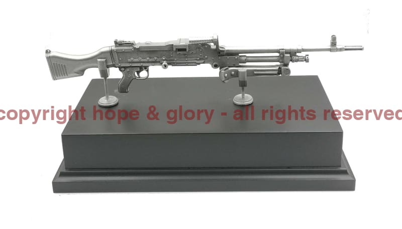 GPMG LR Pewter Statue