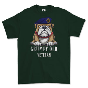 Grumpy Old 14th 20th Kings Hussars Veteran Printed T-Shirt