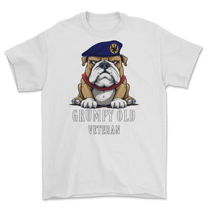 Grumpy Old 14th 20th Kings Hussars Veteran Printed T-Shirt