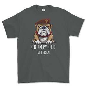 Grumpy Old 14th/20th Kings Hussars Veteran Printed T-Shirt