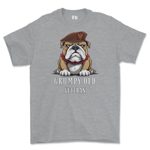 Grumpy Old 14th/20th Kings Hussars Veteran Printed T-Shirt