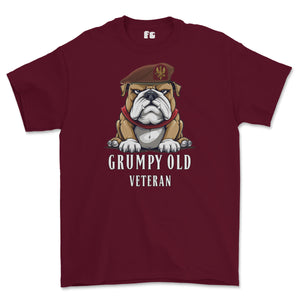 Grumpy Old 14th/20th Kings Hussars Veteran Printed T-Shirt