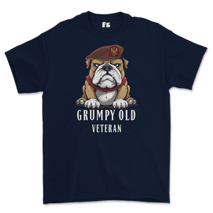 Grumpy Old 14th/20th Kings Hussars Veteran Printed T-Shirt