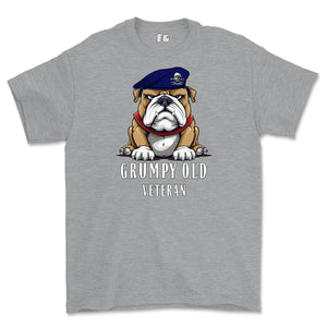 Grumpy Old 17th/21st Lancer Veteran Printed T-Shirt