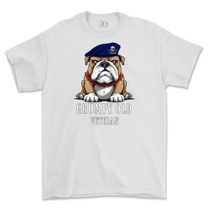 Grumpy Old 17th/21st Lancer Veteran Printed T-Shirt