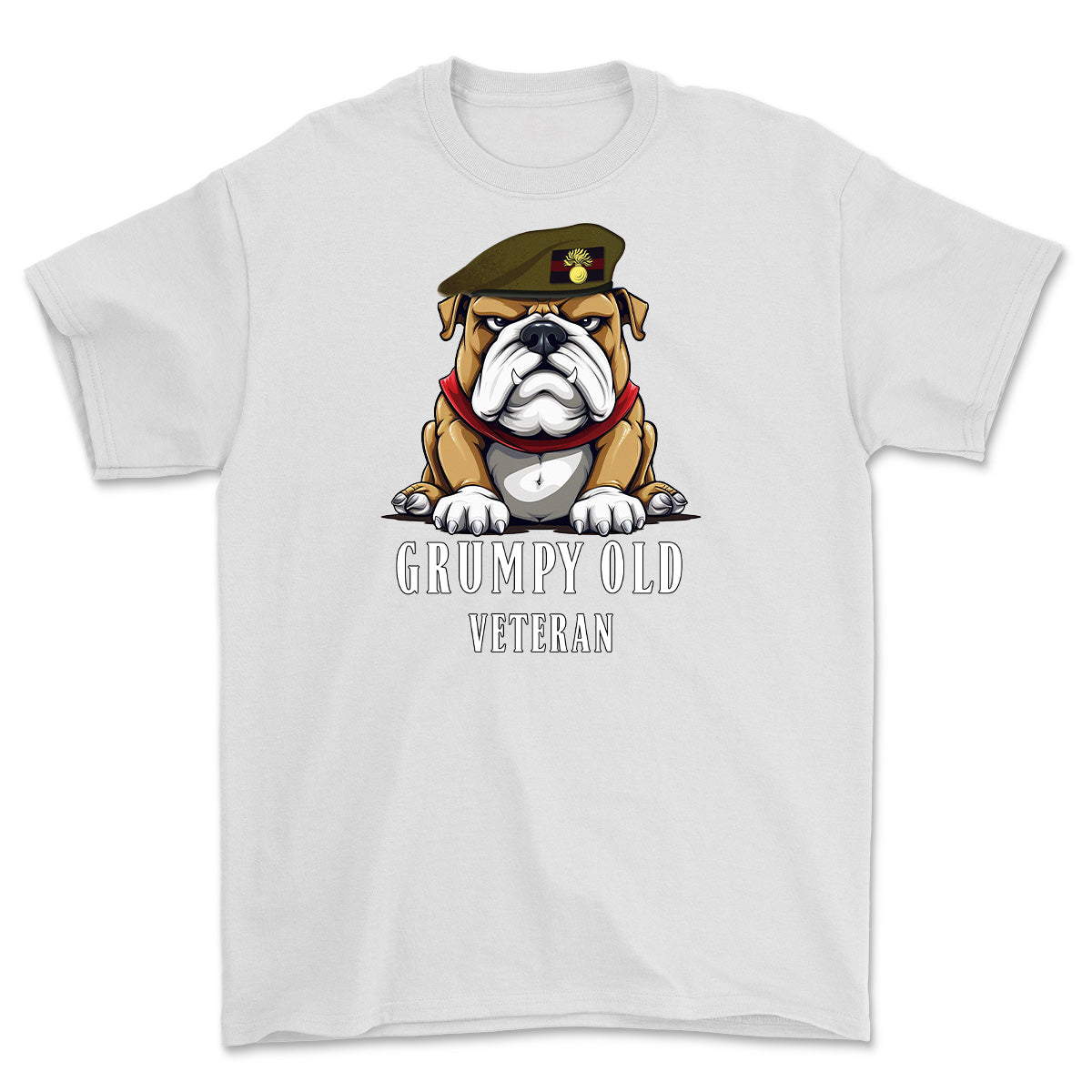 Grumpy Old Grenadier Guards Veteran Printed T-Shirt