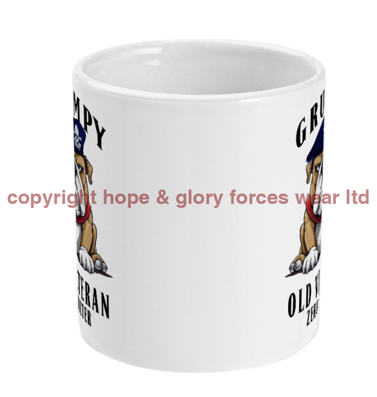 Grumpy Old 17th-21st Lancers Grumpy Veteran Ceramic Mug