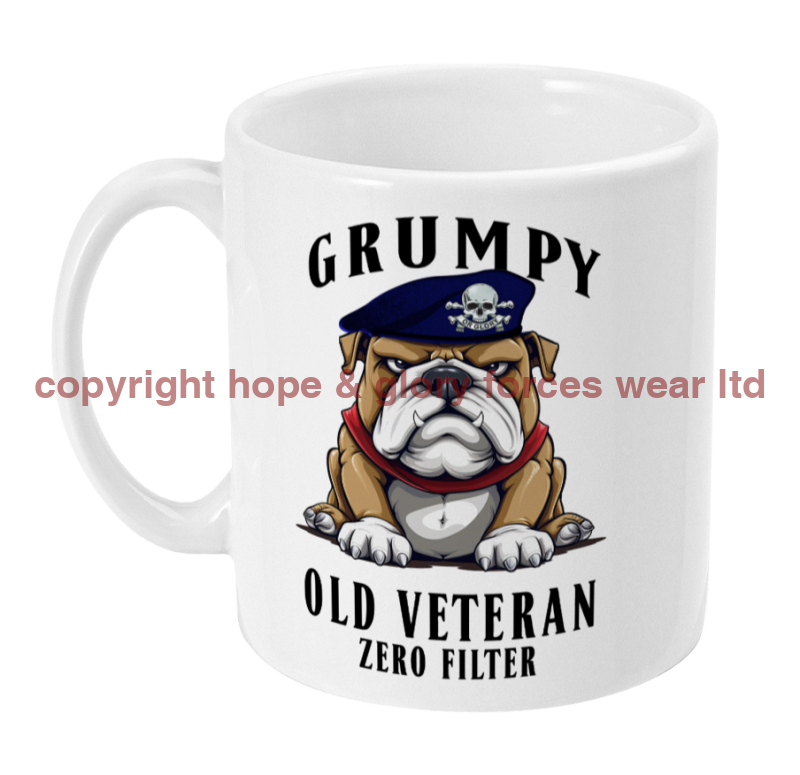 Grumpy Old 17th-21st Lancers Grumpy Veteran Ceramic Mug