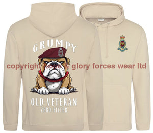 Grumpy Old 7 PARA Royal Horse Artillery Veteran Double Side Printed Hoodie