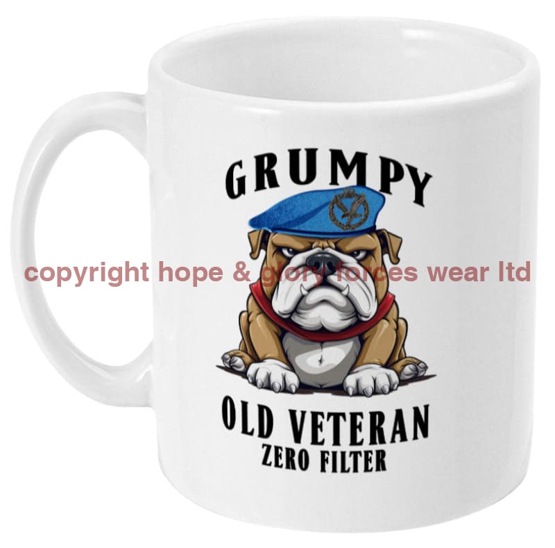 Grumpy Old Army Air Corps Veteran Ceramic Mug