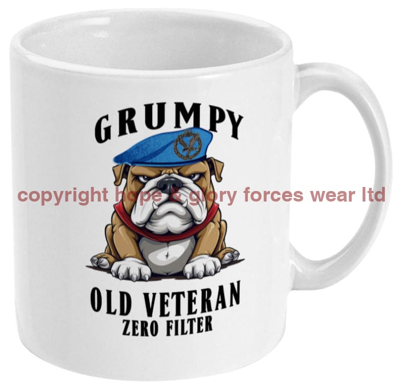 Grumpy Old Army Air Corps Veteran Ceramic Mug