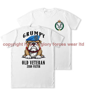 Grumpy Old Army Air Corps Veteran Double Print T-Shirt