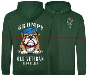 Grumpy Old Army Air Corps Veteran Double Side Printed Hoodie