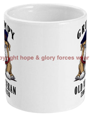 Grumpy Old Blues And Royals Veteran Ceramic Mug