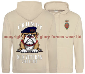 Grumpy Old Blues And Royals Veteran Double Side Printed Hoodie