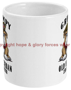 Grumpy Old British Army Veteran Ceramic Mug