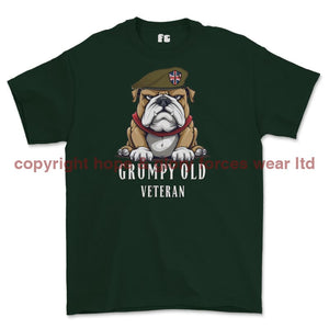 Grumpy Old British Army Veteran Printed T-Shirt