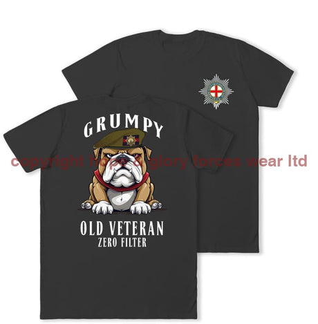 Grumpy Old Coldstream Guards Veteran Double Print T-Shirt