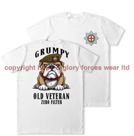 Grumpy Old Coldstream Guards Veteran Double Print T-Shirt