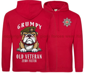 Grumpy Old Coldstream Guards Veteran Double Side Printed Hoodie