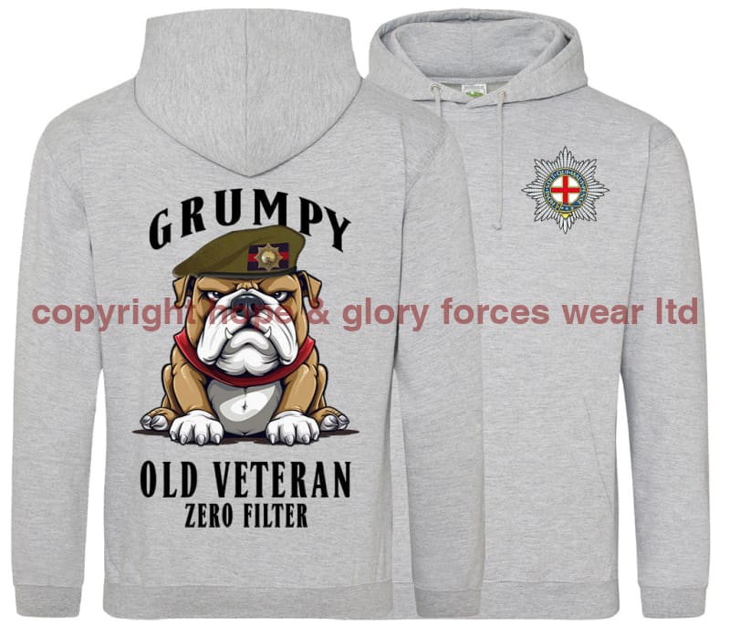 Grumpy Old Coldstream Guards Veteran Double Side Printed Hoodie