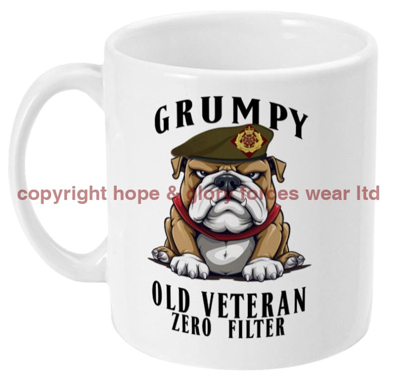 Grumpy Old Duke of Lancaster's Regiment Veteran Ceramic Mug