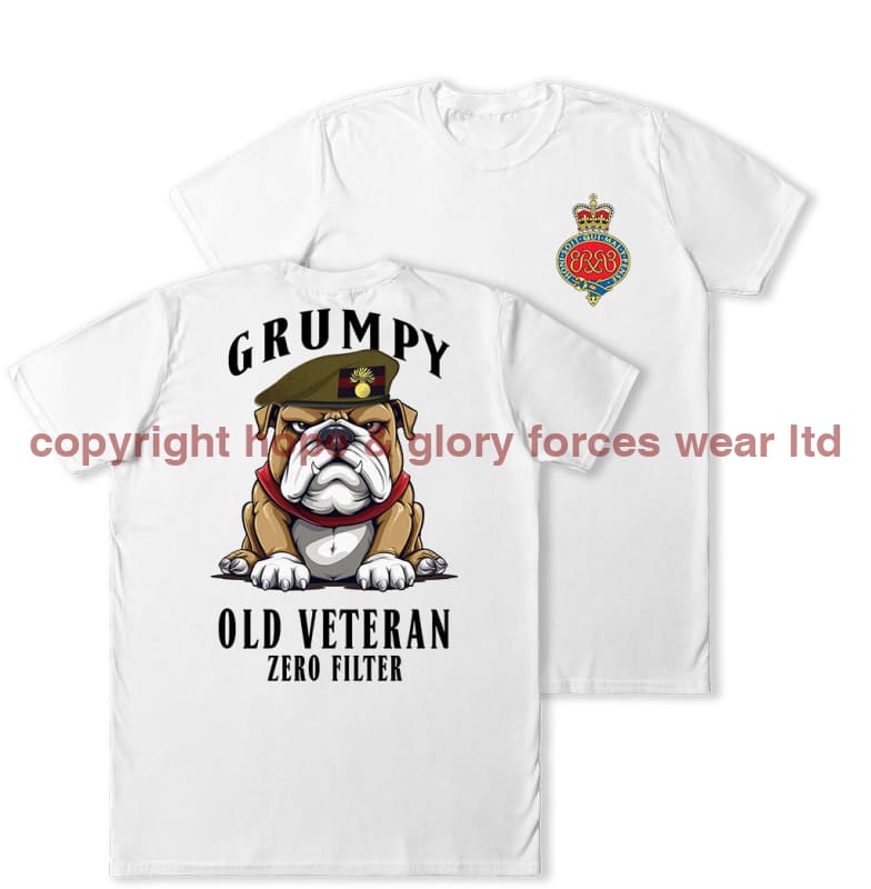 Grumpy Old Grenadier Guards Veteran Double Print T-Shirt