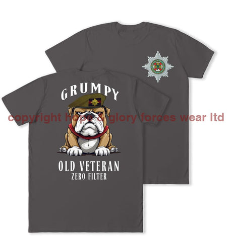 Grumpy Old Irish Guards Veteran Double Print T-Shirt