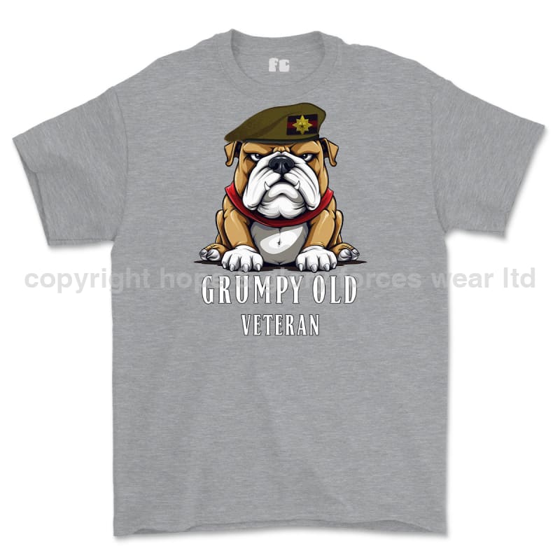 Grumpy Old Irish Guards Veteran Printed T-Shirt